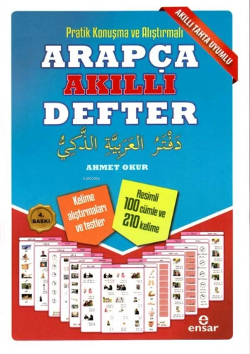 Pratik Konuşma ve Alıştırmalı Arapça Akıllı Defter - Kitapiks.com