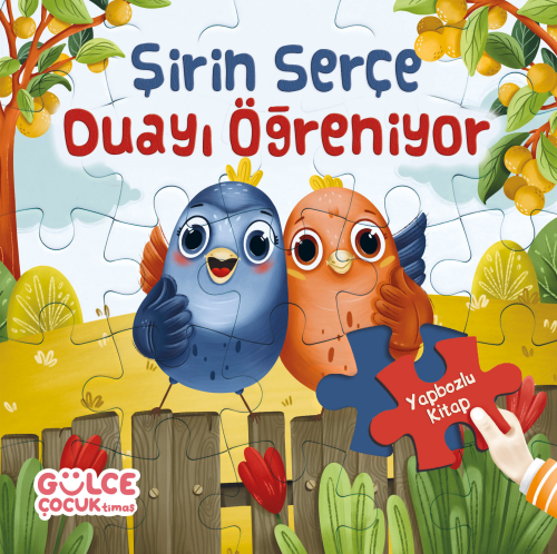 Şirin Serçe Duayı Öğreniyor - Yapbozlu Kitap 4 - Kitapiks.com