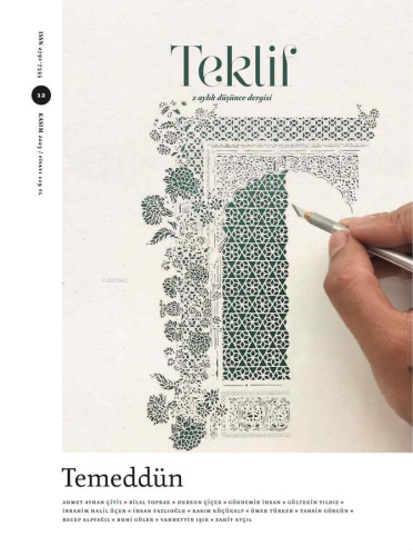 Teklif 12. Sayı;2 Aylık Düşünce Dergisi - Kitapiks.com