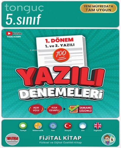 Tonguç Akademi 5. Sınıf Yazılı Denemeleri 1. Dönem 1 ve 2. Yazılı - Ki