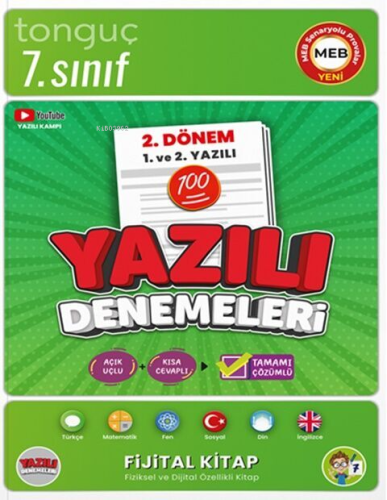 Tonguç Akademi 7. Sınıf Yazılı Denemeleri 2. Dönem 1 ve 2. Yazılı - Ki