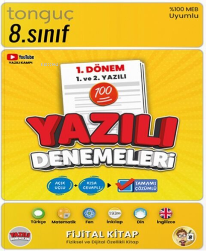 Tonguç Akademi 8. Sınıf Yazılı Denemeleri 1. Dönem 1 ve 2. Yazılı - Ki