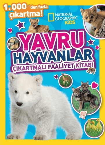 Yavru Hayvanlar (Çıkartmalı Faaliyet Kitabı) - Kitapiks.com