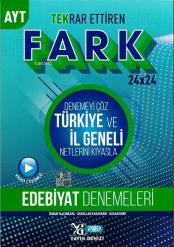 Yayın Denizi Yks Ayt Pro Fark Deneme Edebiyat - 2021 - Kitapiks.com