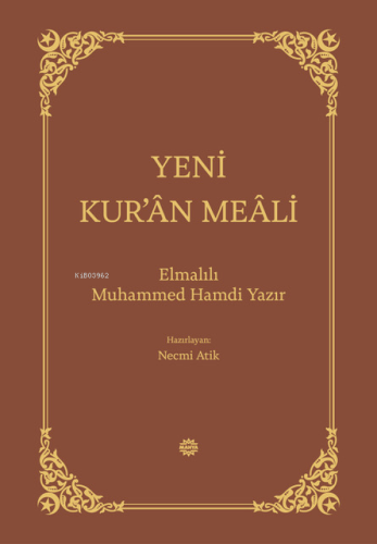 Yeni Kur'ân Meâli - Kitapiks.com