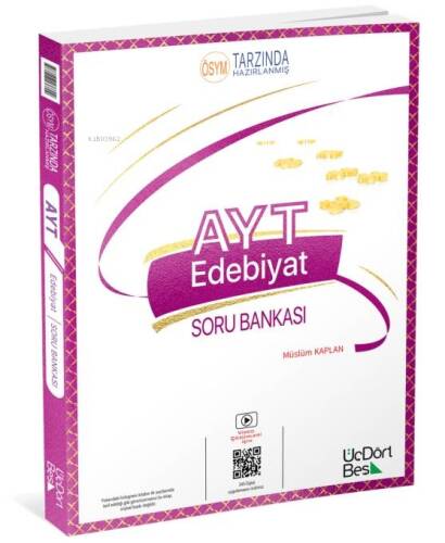 Üç Dört Beş Yayınları AYT Edebiyat Soru Bankası - 1