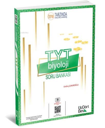 Üç Dört Beş Yayınları TYT Biyoloji Soru Bankası - 1