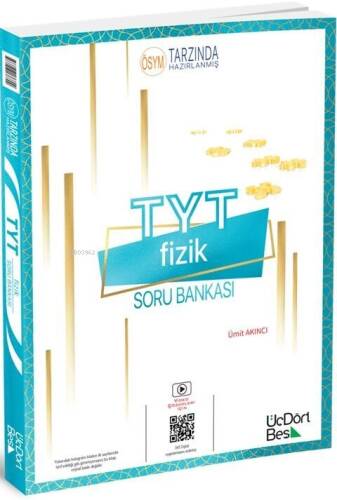 Üç Dört Beş Yayınları TYT Fizik Soru Bankası - 1