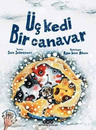 Üç Kedi Bir Canavar (3-8 Yaş) - 1