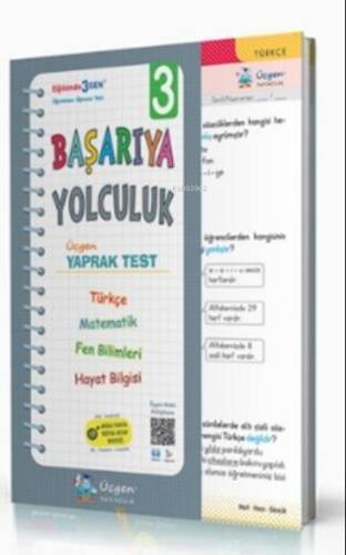 Üçgen Yayıncılık 3.Sınıf Başarıya Yolculuk - Yaprak Test - 1