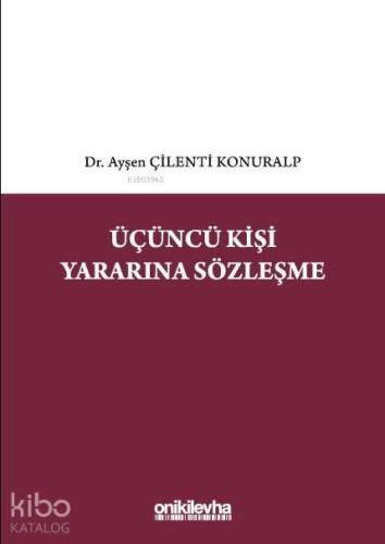 Üçüncü Kişi Yararına Sözleşme - 1