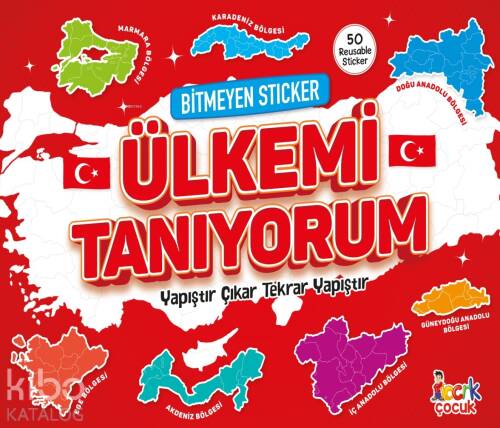 Ülkemi Tanıyorum - Bitmeyen Sticker - 1