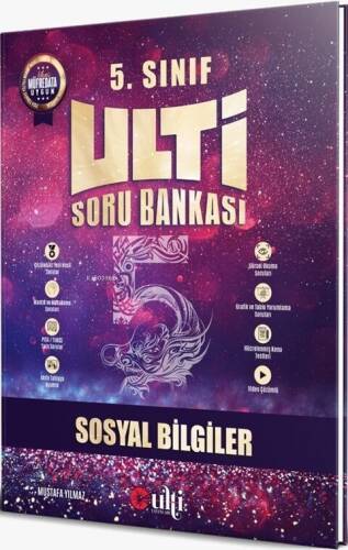 Ulti Yayınları 5. Sınıf Sosyal Bilgiler Soru Bankası - 1