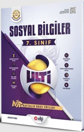 Ulti Yayınları 7. Sınıf Sosyal Bilgiler Haftalık Ödev Föyleri - 1