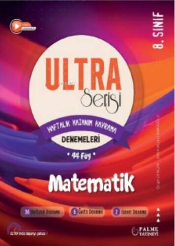 Ultra Serisi 8.Sınıf Matematik Deneme Kitabı - 1