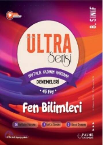 Ultra Serisi 8.Sınıftan Fen Bilimleri Deneme Kitabı - 1