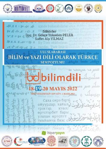 Uluslararası Bilim ve Yazı Dili Olarak Türkçe Sempozyumu - 1