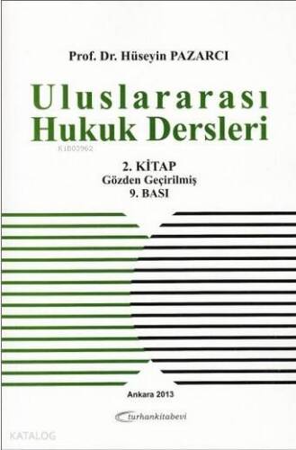 Uluslararası Hukuk Dersleri 2. Kitap - 1