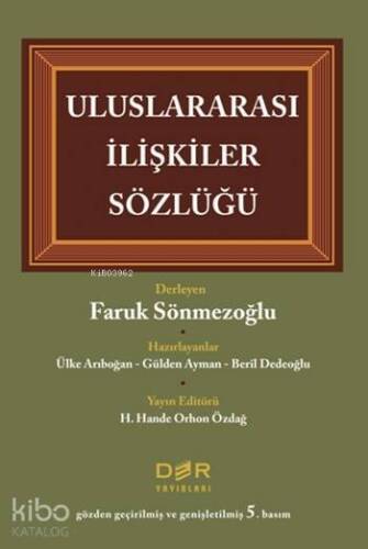 Uluslararası İlişkiler Sözlüğü - 1