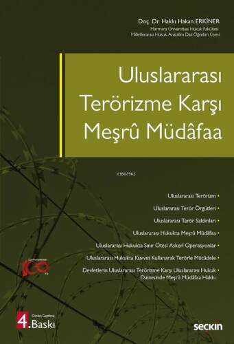 Uluslararası Terörizme Karşı Meşrû Müdâfaa - 1