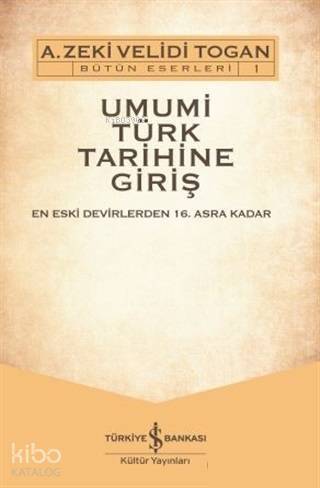 Umumi Türk Tarihine Giriş - DVD'li (2 Cilt Takım) - 1