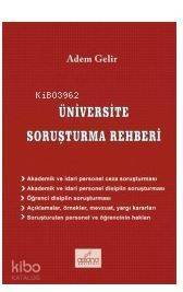 Üniversite Soruşturma Rehberi - 1