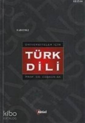 Üniversiteler İçin Türk Dili - 1