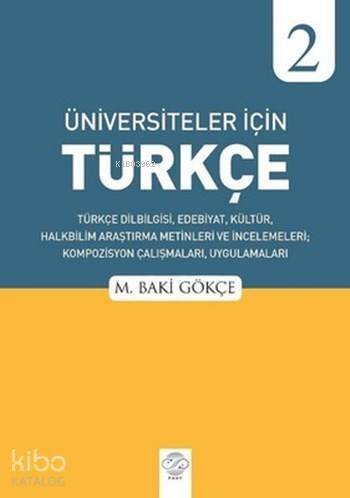 Üniversiteler için Türkçe 2 - 1