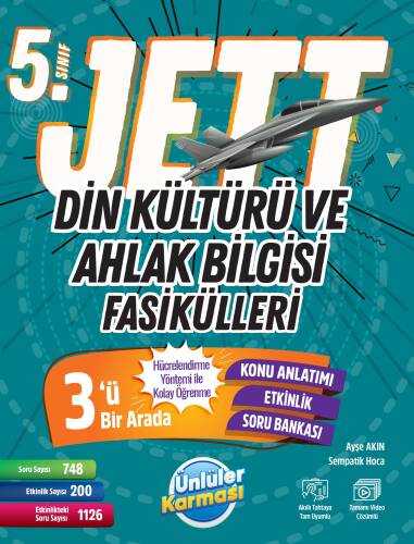 Ünlüler Karması 5. Sınıf Jett Din Kültürü ve Ahlak Bilgisi Fasikülleri Soru Bankası - 1