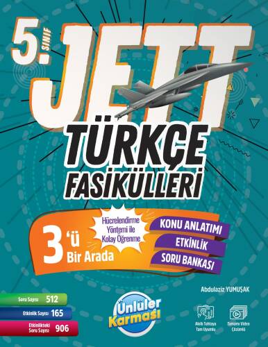 Ünlüler Karması 5.Sınıf Jett Türkçe Fasiküller Soru Bankası - 1