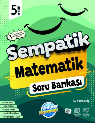 Ünlüler Karması 5.Sınıf Sempatik Matematik Soru Bankası - 1