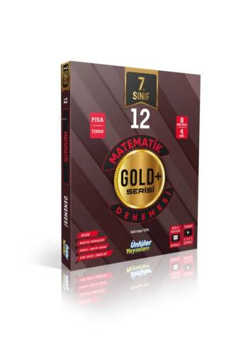 Ünlüler Karması 7. Sınıf Gold Matematik 12 Deneme(Yeni) - 1