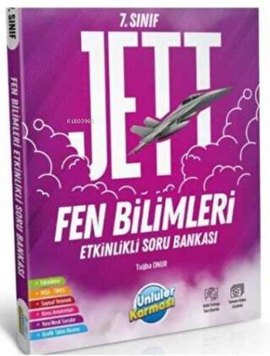 Ünlüler Karması 7. Sınıf Jett Fen Bilimleri Etkinlikli Soru Bankası (Yeni) - 1