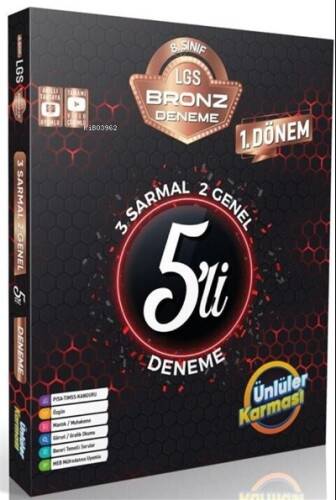 Ünlüler Karması 8. Sınıf Bronz 5 Deneme (Kolay Seviye) - 1