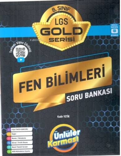 Ünlüler Karması 8. Sınıf Gold Fen Bilimleri Soru Bankası - 1