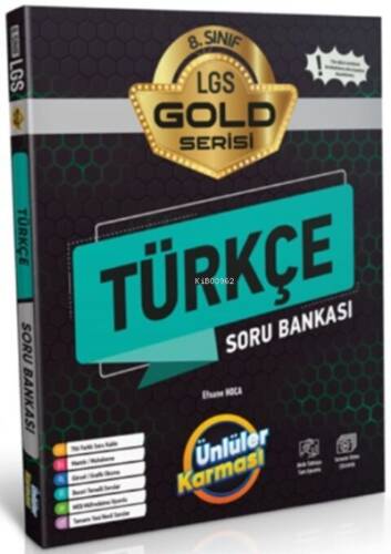 Ünlüler Karması 8. Sınıf Gold Türkçe Soru Bankası Efsane Hoca (Yeni) - 1