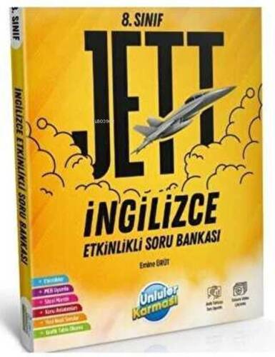 Ünlüler Karması 8. Sınıf İngilizce JETT Etkinlikli Soru Bankası - 1