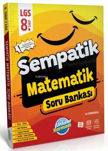 Ünlüler Karması 8. Sınıf LGS Matematik Sempatik Soru Bankası - 1