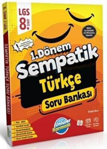 Ünlüler Karması 8. Sınıf LGS Türkçe 1. Dönem Sempatik Soru Bankası - 1