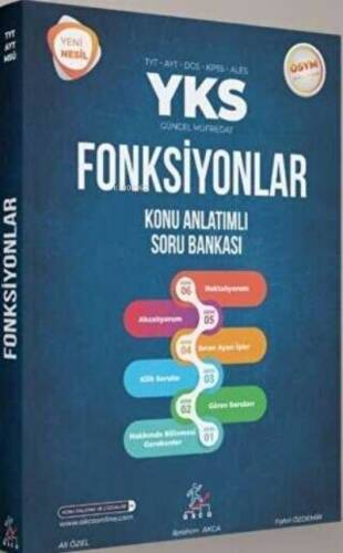 Ünlüler Karması Akça Serisi Yks Foksiyonlar Konu Anlatımlı Soru Bankası - 1