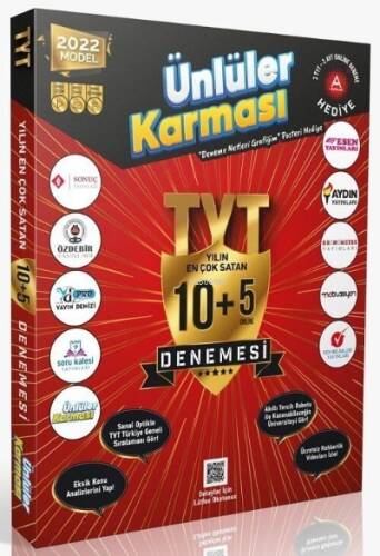 Ünlüler Karması Tyt Genel 10 + 5 Karma Deneme (Yeni) - 1