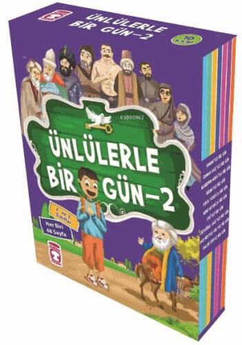 Ünlülerle Bir Gün- 2 (10 Kitap) - 1