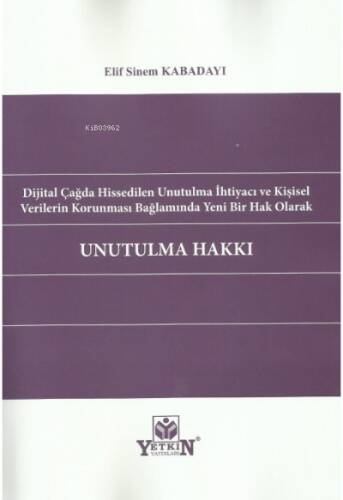 Unutulma Hakkı - 1