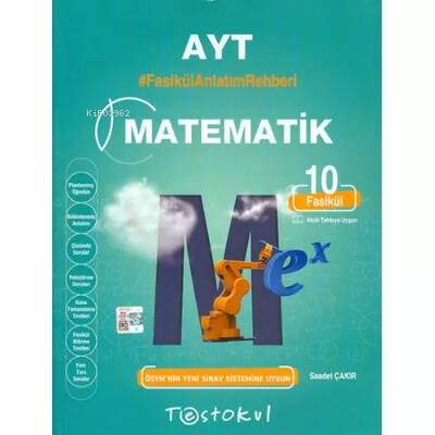 Ünv.Haz. Fasikül Anlatım Rehberi AYT Matematik (10 fasikül) - 1