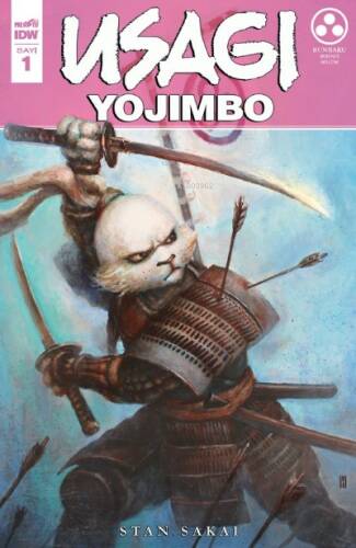 Usagi Yojimbo Sayı 1 - Kapak B - 1