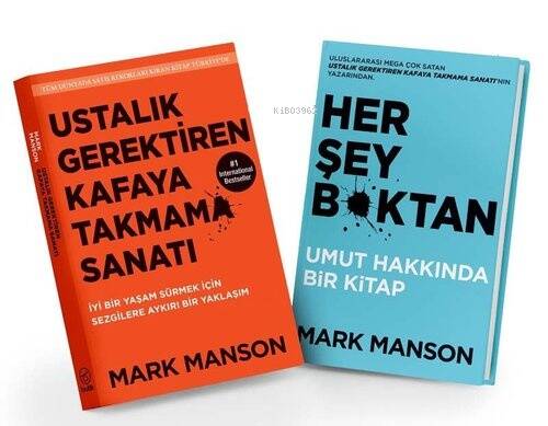 Ustalık Gerektiren Kafaya Takmama Sanatı ve Her Şey Bktan Kitap Seti - 2 Kitap Takım - 1