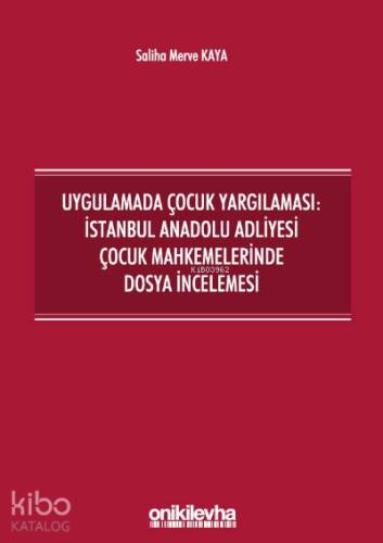 Uygulamada Çocuk Yargılaması: İstanbul Anadolu Adliyesi Çocuk Mahkemelerinde Dosya İncelemesi - 1