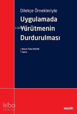 Uygulamada Yürütmenin Durdurulması - 1