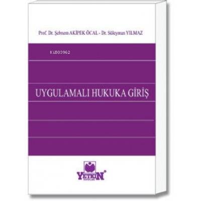 Uygulamalı Hukuka Giriş - 1