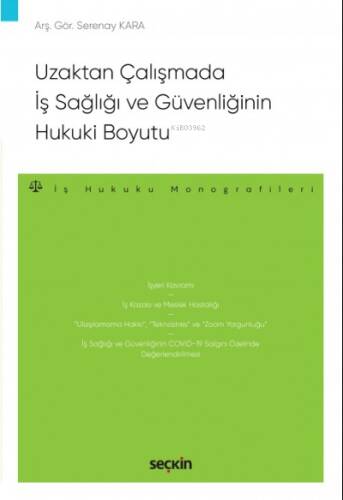 Uzaktan Çalışmada İş Sağlığı ve Güvenliğinin Hukuki Boyutu - 1